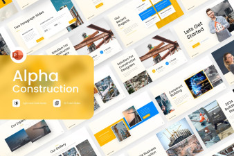 Alpha Construction PowerPoint Template